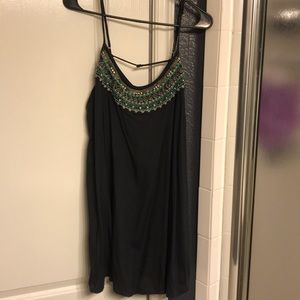 American Eagle Navy Shift Dress